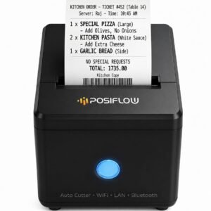 80mm Thermal Receipt Printer KP307-UEWB | USB+LAN